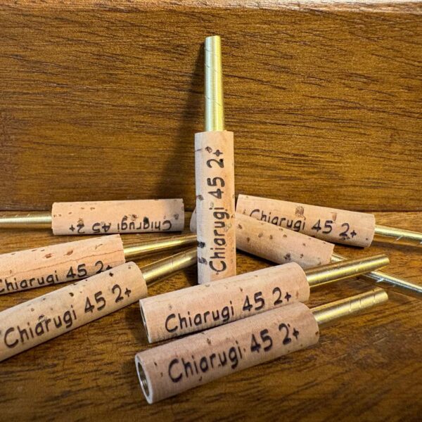Oboe Staple Chiarugi 2+, 45 mm, cork and brass
